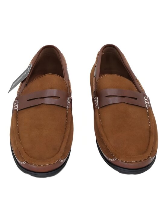 Aston Marc Men\'s Penny Driving Loafer Shoe Tan Sz US 12M EU 46 main image 3